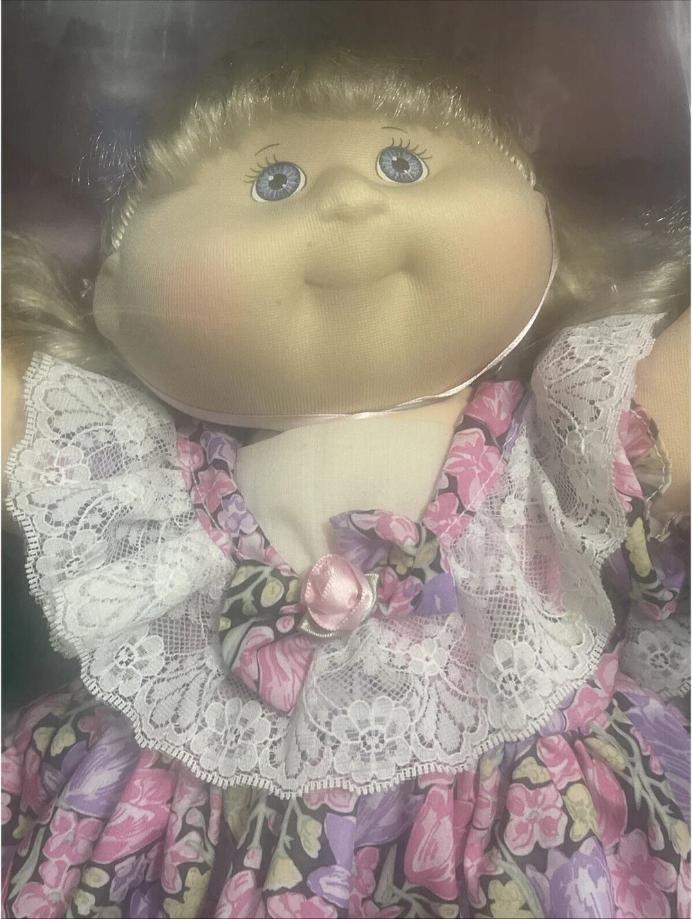 CABBAGE PATCH KIDS DOLL ZORA MAE 10TH ANNIV 1992 HASBRO 31960 SOFT FACE BODY.